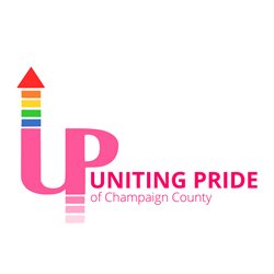 Uniting Pride of Champaign County logo